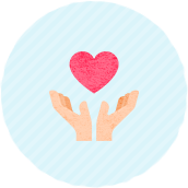 サポートアイコン